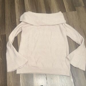 Women’s off the shoulder sweater
